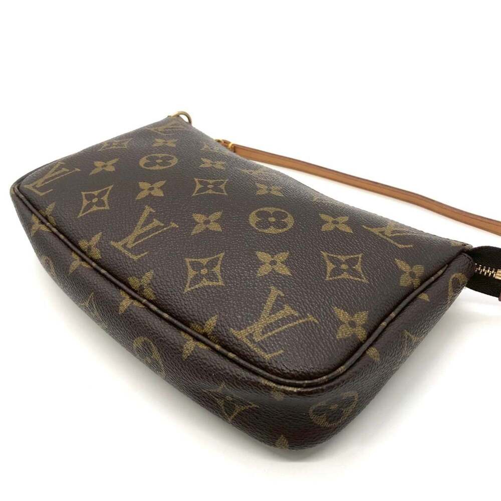 LOUIS VUITTON Brown Monogram Pochette Mini Bag - Picture 4 of 10